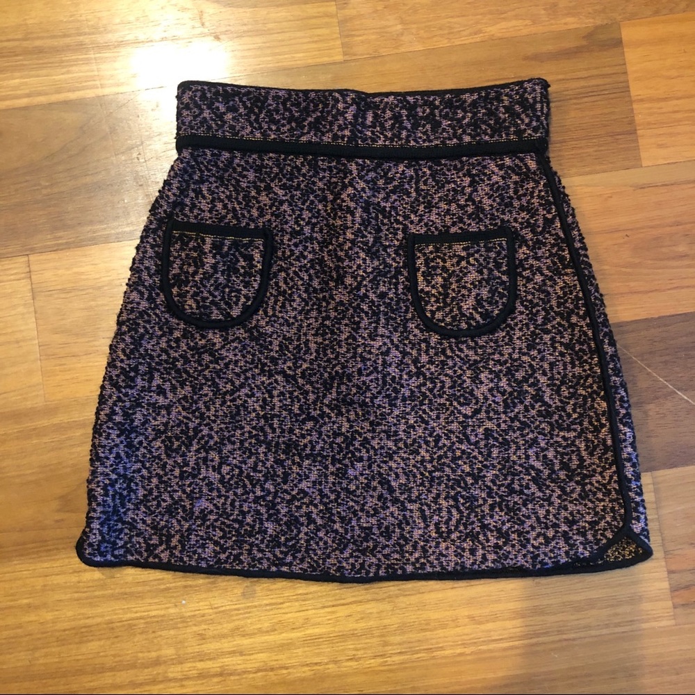 M Missoni mini skirt w/ front pocket details